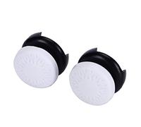 Bnineteenteam Copertura per Impugnatura per Levetta, Cappuccio Ergonomico per Joystick in Silicone, Accessori da Gioco per Controller, Aumento di Altezza e Impugnatura Comoda (WHITE)