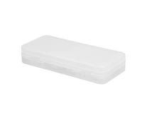 Bnineteenteam Custodia per Carte da Gioco, Supporto Compatto in PP con Design Trasparente per un Facile Accesso 4 in 1 per i Giocatori (Scatola a quattro carte bianco trasparente)