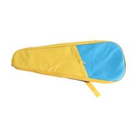 Bnineteenteam Custodia per Ukulele, Tessuto Oxford Pesante con Imbottitura in Cotone Perlato per Ukulele da Soprano da 26 Pollici e 27 Pollici, Perfetta per Principianti e Professionisti (YELLOW)