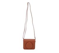 Bnineteenteam Custodia Protettiva Adatta per la Telecamera C300R Anti Drop Elegante Borsa per Fotocamera Istantanea con Cinturino, con Coperchio Anteriore Staccabile (BROWN)