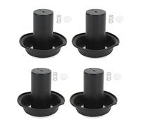 Bnineteenteam Diaframma del Pistone del Carburatore del Motociclo, 4 Set del Kit del Pistone del Diaframma del Vuoto del Carburatore per Vmax 1200 VMX1200 1985-2007 Parti del carburatore