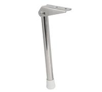 Bnineteenteam Gambe per sedile della barca, gambe di supporto per sedili, regolabili a 90 gradi, 33 cm, in acciaio inox, per barca, yacht, camper (sinistra 8423SL13)