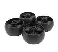 Bnineteenteam Kit Ruota a Ponte 5 Pollici, 4 Ruote 4 Bulloni Dadi Sostituzione per Cub Cadet Troy Bilt, Pacchetto Completo Incluso, Prestazioni Migliorate, Facile Installazione e stabilità,