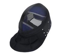 Bnineteenteam Maschera di Scherma di Brim Ispessita, Design a Maglie Metalliche Ad Alta Resistenza, Tessuto di Spada Anti-spinta Assorbente Sudore, Fatto su Misura per la Protezione Affidabile con (M)