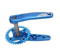 Bnineteenteam Mervette di Mountain Bike, in Lega di Alluminio Grorsetto Integrato a Cavo con Leggera 36t, per Coda Morbida e Bici Elettriche, Carne di Manovella Integrata Cavata, 36t Leggero