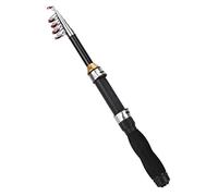 Bnineteenteam Mini Canna da Pesca, Piccola Canna da Mare Portatile Corta Asta Antiscivolo 1 m-2, Canna da Pesca nel Ghiaccio Canna da Pesca Mini Attrezzi da Pesca in Mare