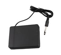 Bnineteenteam Pedale Sustain per, Materiale ABS con Testa Audio 6.35 e Cuscinetti in Silicone Antiscivolo, per Tastiera Elettronica e Digitale