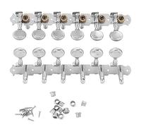 Bnineteenteam Peg per Chitarra, 6 + 6 accordatori Aperti Meccaniche in Lega di Zinco per Accessori per Chitarre a 12 Corde