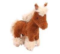 Bnineteenteam Peluche a Forma di Cavallo, Morbido Animale di Pezza con Espressioni Vivaci, per la Decorazione Domestica e i Bambini (BROWN)