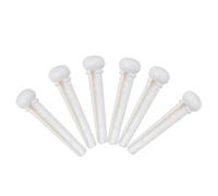 Bnineteenteam Perno per Ponte per Chitarra, Set di Pioli Acustici in Plastica con Design Durevole e Facile Installazione per Strumenti a Corda Acustici e Classici