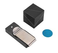 Bnineteenteam Porta del Gesso in Lega in Lega di Alluminio, Porta Piscina, Scatola di Copertura per Marchi Standard, Clip Posteriore per Un Facile Trasporto (Black)