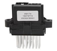 Bnineteenteam Resistenza Motore Ventola Riscaldatore CA Materiale ABS per Avalanche Camaro, Garantisce la Circolazione Dell'aria Nell'auto, Adatto per L'aggiornamento Dell'auto Malibu Equinox