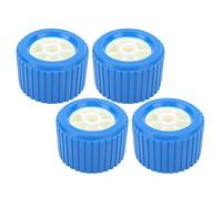 Bnineteenteam Rullo per Rimorchio per Barche, Materiale PP, 4 Rulli Oscillanti a Coste 108x75x19mm per Rimorchi per Barche e Yacht