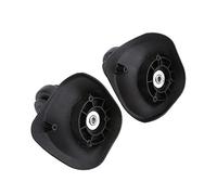 Bnineteenteam Ruota per Bagagli, 2 Pezzi Ruote per Bagagli in PVC Robusto Rullo Singolo di Ricambio per Accessorio Valigia
