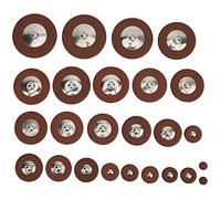 Bnineteenteam - Set di 25 cuscinetti di ricambio per sassofono tenore, 13 diverse misure