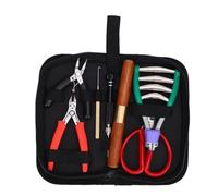 Bnineteenteam Set di Attrezzi per Incordare la Racchetta da Badminton, Struttura in Acciaio, Completo di Pinze, Morsetto, Punteruolo per Principianti e Professionisti