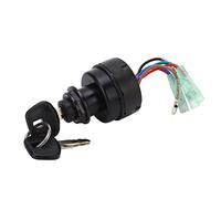 Bnineteenteam Set Interruttori a Chiave di Accensione per Barche, Scatola di Controllo Remoto Durevole Interruttore di Accensione Adatto per RC5B RC5C RC5E RC5F, Facile Installare per i Proprietari