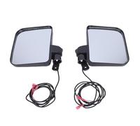 Bnineteenteam Specchio per Carrello da Golf, Specchietto Laterale Regolabile con Indicatore di Direzione per Auto da Club EZGO, Struttura in Plastica Resistente Visione Posteriore sul Campo