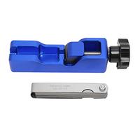 Bnineteenteam Strumento per Candelette per Auto, Strumento Universale per Candelette in Metallo con Spessimetro per Candele 10 Mm 12 Mm 14 16 Compatibile per NGK 6061, NGK 5671A(Blu) Candele
