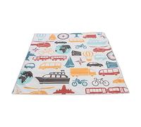 Bnineteenteam Tappetino da Gioco per Bambini, Ampia Area Giochi in Nylon Impermeabile per Bambini Piccoli 51x51 Pollici con Fondo Antiscivolo Adatto per Uso Interno Ed Esterno