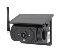 Bnineteenteam Telecamera di Backup Wireless Magnetica 1080P, Batteria Ricaricabile per Visione Notturna WiFi HD, Doppia Ricarica Solare di Tipo C, con Installazione Semplice, per, Rimorchio,