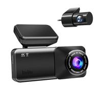 BNJHUIZ Dash Cam Auto per BYD e2 e3 e6 eMax7 QIN M3e M6 Han, 4K+1080P Dash Cam Anteriore e Posteriore Scheda SD 64GB 24h Monitor di Parcheggio Registrazione in Loop