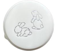 BNN - Advance/Serie 7000 - Fiocco Mickey Minnie Animali spessore 1mm - Pasta Disc compatibile con Philips Pasta Maker Advance/Serie 7000 (Lapins)