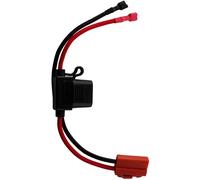 Bnojjellol Cavo di prolunga per batteria a 2 pin, 12 V, connettore in lega di rame per sistemi di avviamento e aggiornamenti del veicolo, cavo di prolunga elettrico automobilistico