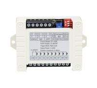 Bnojjellol Potente modulo di decodifica MP3 vocale da 20 W, supporta attivazione a 9 tracce e file USB aggiornati sotto l'ingresso da 12 V a 85 V