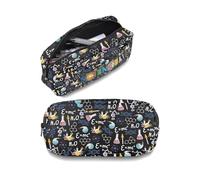 BNQL Astuccio per matite scientifiche con cerniera, astuccio per penne da laboratorio, idea regalo per insegnanti di scienza, regalo di apprezzamento per scienziati