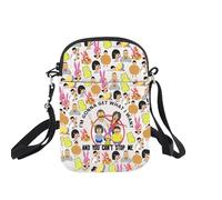 BNQL Borsa a tracolla ispirata ai cartoni animati Burger Tv Show Merch I'm Gonna Get What I Want And You Can't Stop Me Borsa a tracolla