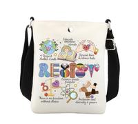 BNQL Feminista Crossbody Bag Resistere Supporto Lgbtq Femminista Equal Rights Regali Pro Choice Regalo Patriarcato Regali Giustizia Sociale Regali