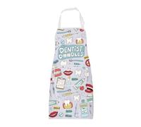 BNQL Grembiule dentista Dentista Regalo dentale Assistente dentale Regali Scuola odontoiatrica Regalo di laurea Igienista dentale Grembiule, Grembiuleb Birra Gamberi, L