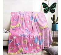 BNREDA Coperta coccolosa per bambini, coperta di flanella incandescente in pile, coperta morbida e calda per il divano, regali di compleanno per bambini e bambine (G, 130x150cm)