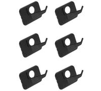 BNREOZA 6 Pezzi Porta freccia per arco ricurvo,Tiro con l'arco in plastica,Porta freccia per arco compound,Porta freccia per arco ricurvo,Autoadesivo,Porta freccia,Tiro di caccia con la mano destra