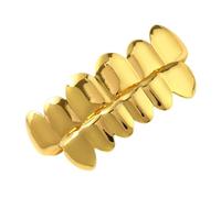 bnsggl Facile Da Usare Rimovibile Hip Hop Grillzs Set Elegante Coppers Denti Tappi Unisex Accessori Denti Per Le Prestazioni Di Strada