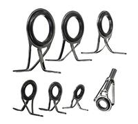 bnsggl Set di 7 anelli per pesca di dimensioni miste per la riparazione di canne da pesca