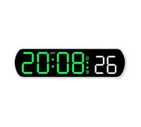 bnsggl Sveglia, Sveglia digitale con timer, visualizzazione della data, temperatura, orologio LED per desktop