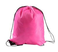 bnsggl Zaino con coulisse Zaino da palestra Borsa sportiva per nuoto donne uomini borsa da allenamento Draw String Back Sacchi per attrezzatura da spiaggia di calcio