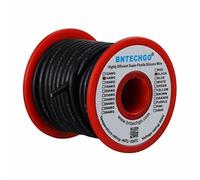 Bntechgo 14 gauge silicone Wire High temperature resistant Soft and flexible 14 AWG silicone Wire 400 fili di filo di rame