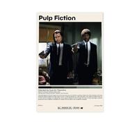 bntjxz Poster Pulp Fiction, poster minimalista su tela, motivo: Quentin Tarantino, decorazione per camera da letto, ufficio, camera da letto, regalo, 20 x 30 cm