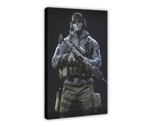 bntjxz Poster su tela con stampa di Call of Duty fantasma, decorazione artistica da parete per soggiorno e camera da letto, 30 x 45 cm