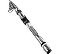 BNTTEAM Nuova Portatile Canna da Pesca 99% Fibra di Carbonio con Punta Fluorescente Della Canna,Telescopico Super Hard Ultralight Palo da Pesca per Surf (KB-TYPE, 2.4M/94.5in/7.84ft)