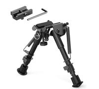 Bntyok Rifle Bipiede 6-9" regolabile ritorno a molla