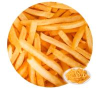 Bnuitland Coperta con motivo patatine fritte, coperta realistica per cibo, per divano e letto, 300 g/m², in flanella super morbida, divertente, regalo per bambini/animali domestici e adulti