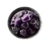 BNUTFRDD Cristallo Diffusore di aromaterapia in Pietra Grezza di Cristallo di Ametista Naturale, Minerale Grezzo, Pietra frantumata, Ornamenti di Cristallo Pietre(3-5cm/500g)