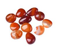 BNUTFRDD Cristallo Pietra Naturale di Agata Rossa Grezza for pavimentazione in Pietra for vasi di Fiori, Decorazione, Ornamenti, Pietra paesaggistica Pietre(100g,3-4cm)