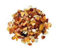 BNUTFRDD Cristallo Pietre frantumate di Cristallo di Ambra Naturale, Piccole Particelle, for acquari, aiuole, acquascape, Pietre Decorative Pietre(1000G,7-9mm)