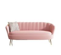 BNUTFRDD Divani per il Soggiorno Divano Camera Da Letto Matrimoniale Nordico Piccolo Appartamento Luminoso Soggiorno Di Lusso Negozio Abbigliamento Divanetto For Tre Persone(2,180cm)