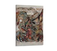 BNVJFNE Ark - Poster su tela, motivo: Survival Evolved - Poster decorativo da parete per soggiorno e camera da letto, 40 x 60 cm